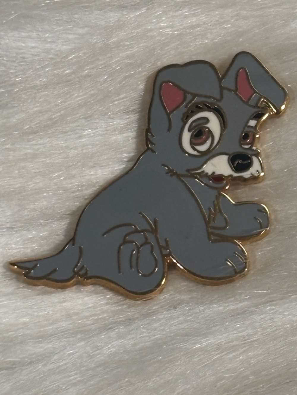 Disney Vintage 2002 Scamp Lady And The Tramp Puppy Dog Pin